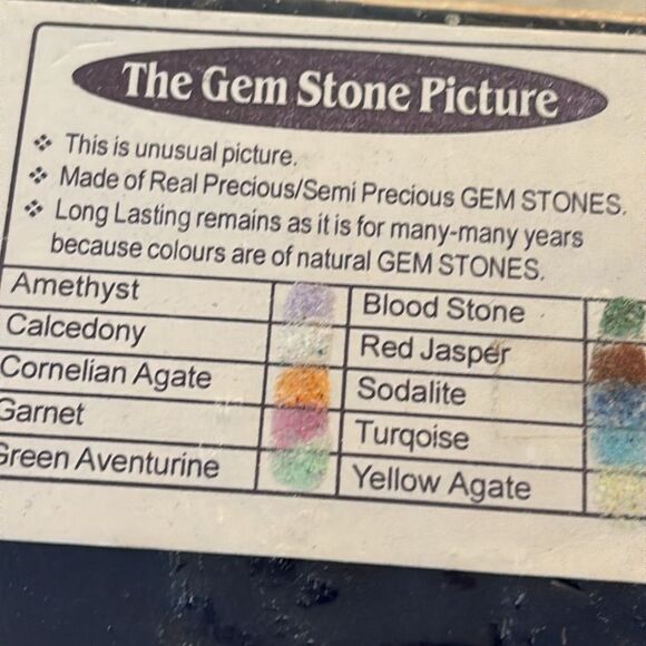 The Gem Stone Picture coasters NEW - Picture 2 of 5